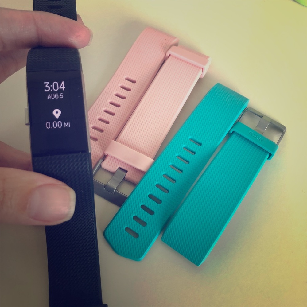 Fitbit Charge 2 with extra bands
